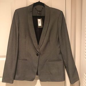 Armani Exchange Tweed Blazer